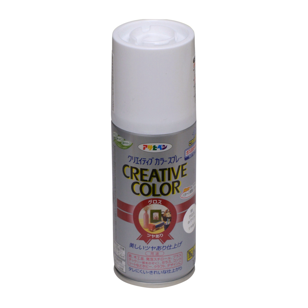 クリエイティブカラースプレー　100ml グロスホワイト