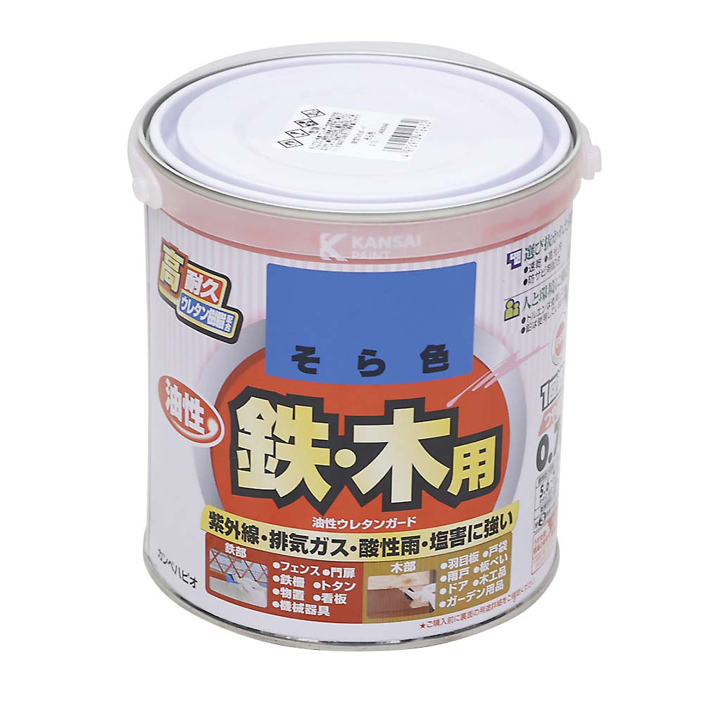 油性ウレタンガード　そら色　０．７Ｌ