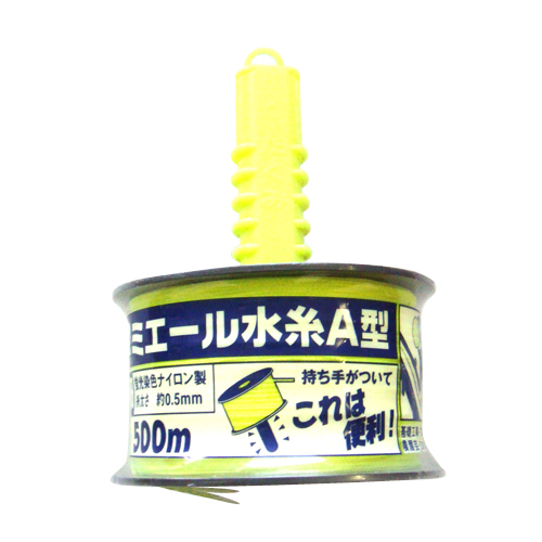 ミエール水糸 A型 イエロー細500 4362