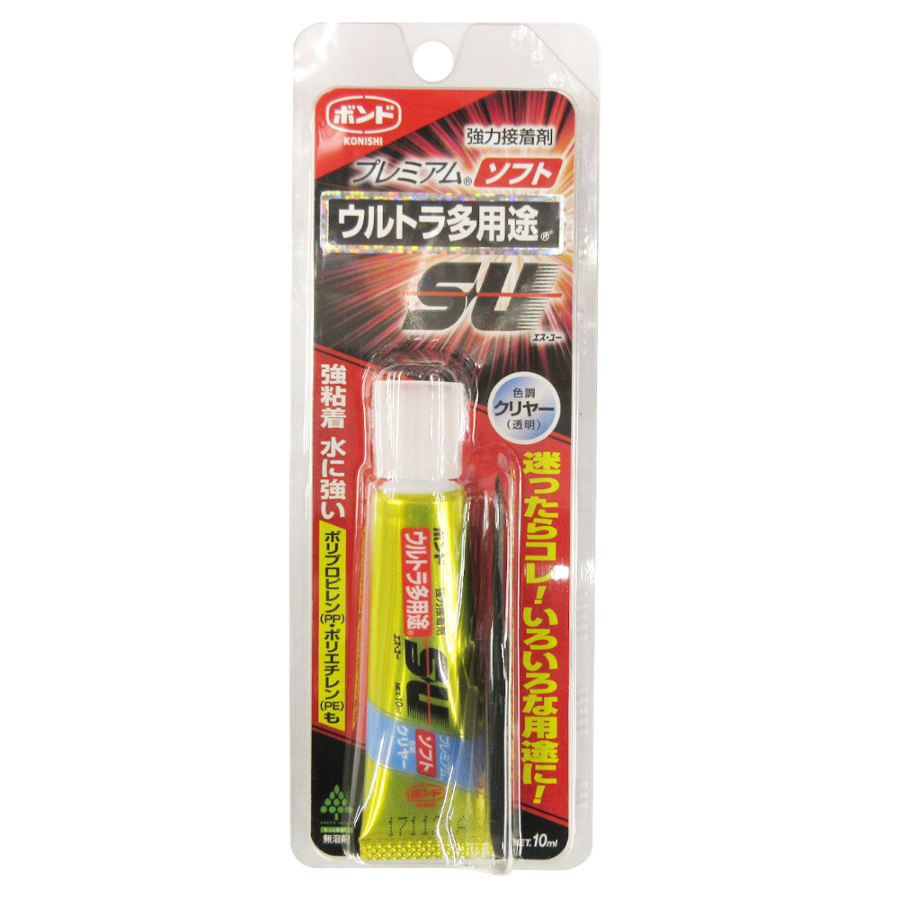 ボンドウルトラ多用途SUプレミアムソフト　クリヤー 10ml