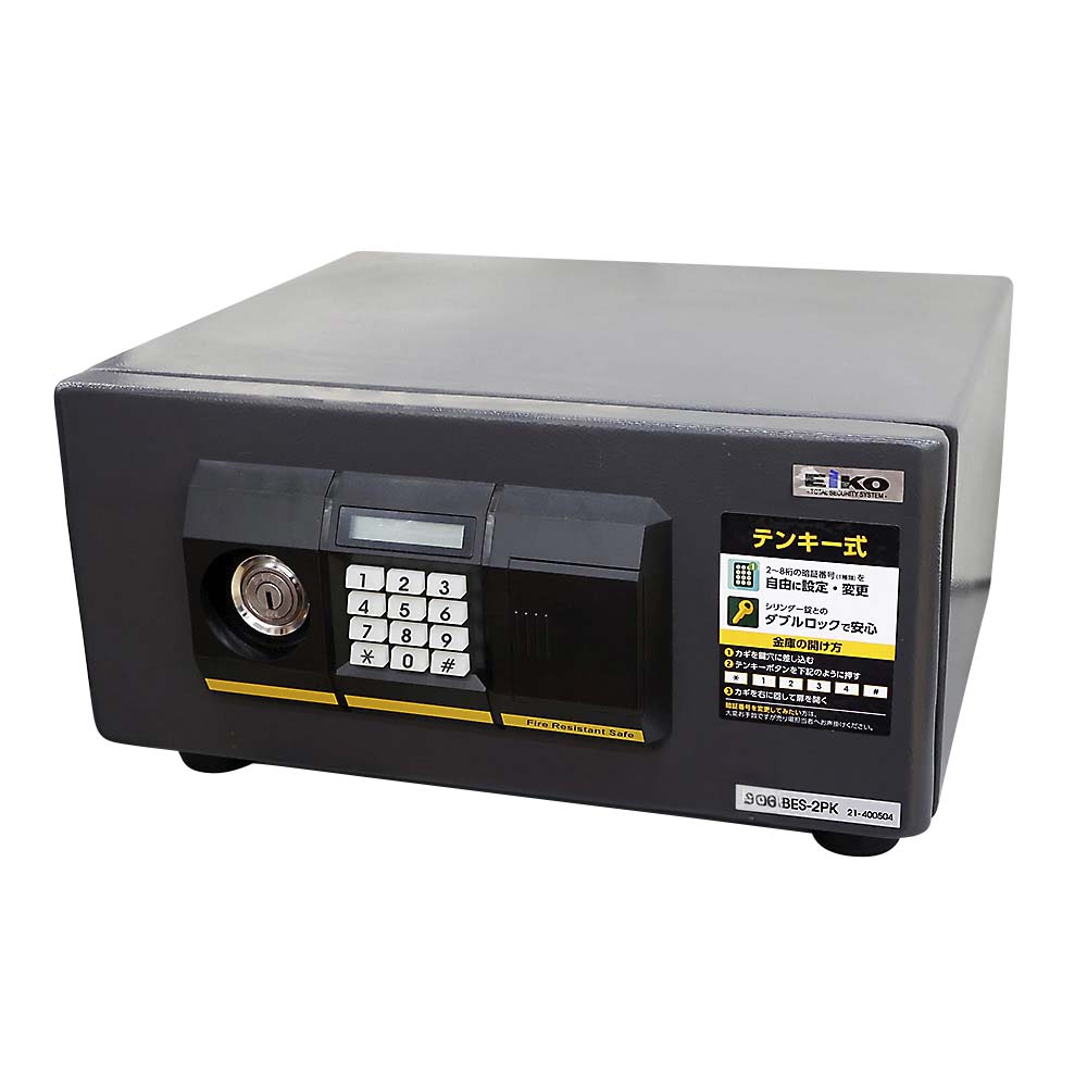 エーコー　３０分耐火金庫　１９ｋｇ　ＢＥＳ－２ＰＫ
