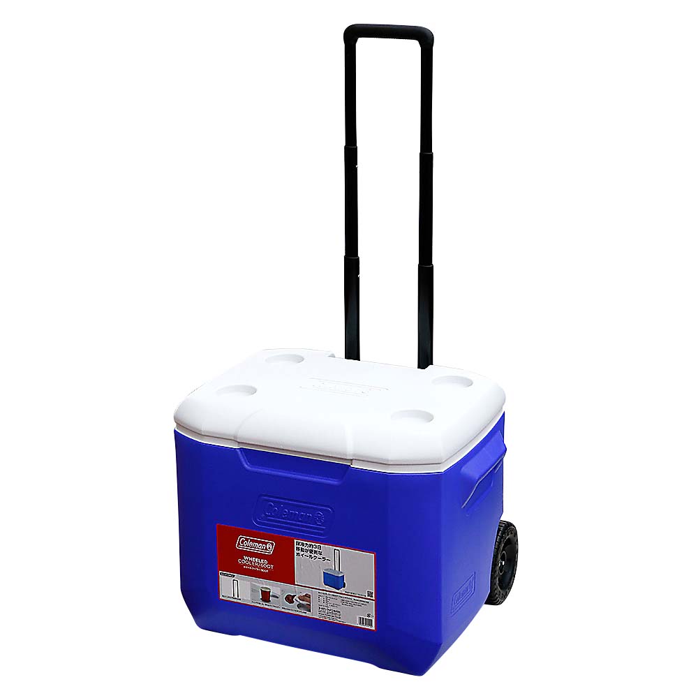 コールマン ホイールクーラー60QT ブルー 2000027863 コールマン ホイールクーラー60QT ブルー 2000027863