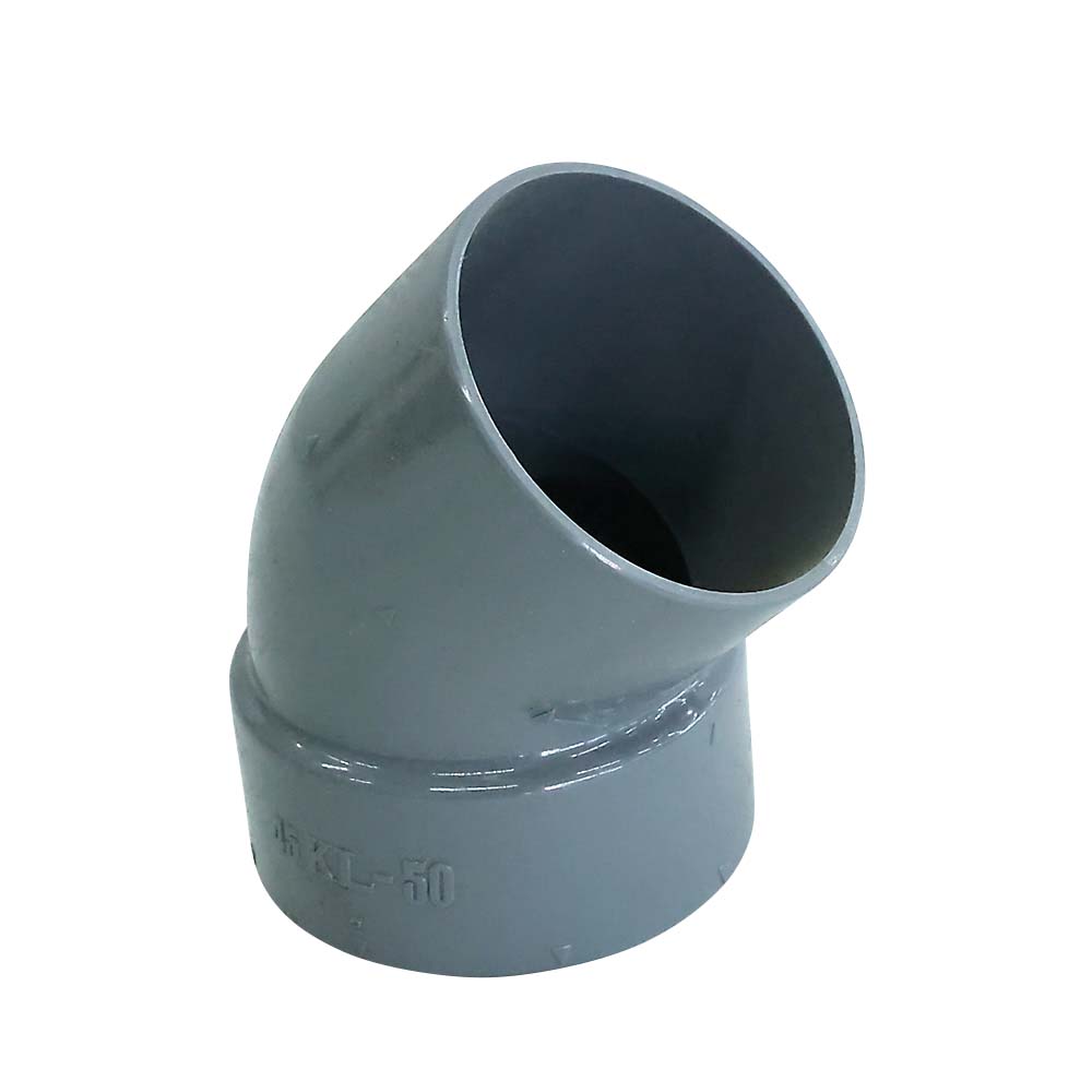 ＶＵ継手　４５度片受エルボ　ＶＵ－４５ＫＬ　５０