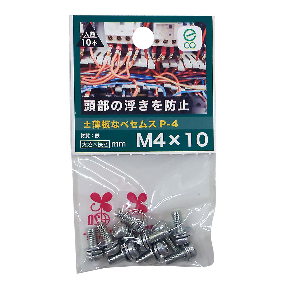 薄板なべセムスP-4 3MC 4X10　ウスイタナベセムスP-4