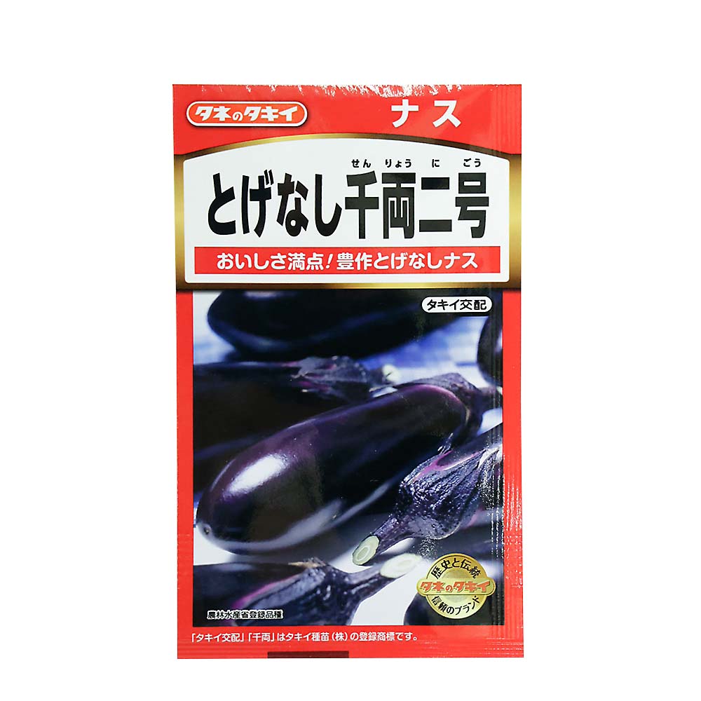 とげなし千両二号なす　春まき