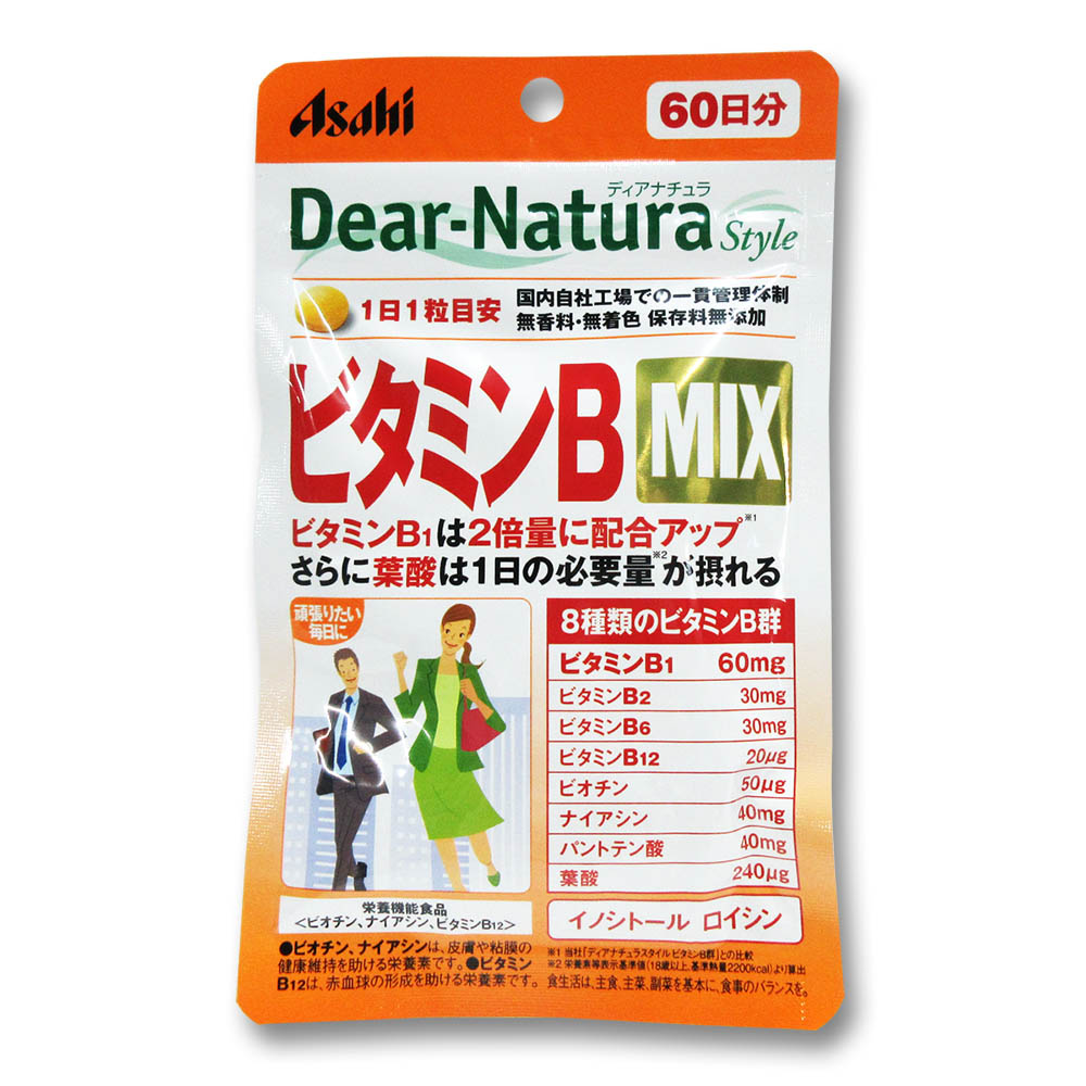 DEARNATURAS ビタミンB MIX　60日分 60粒