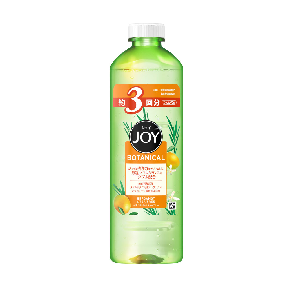 ｐ ｇ ｊｏｙ ジョイ ボタニカル ベルガモット ティーツリーの香り つめかえ用 ４４０ｍｌ ジョイフル本田 店舗受取サービス