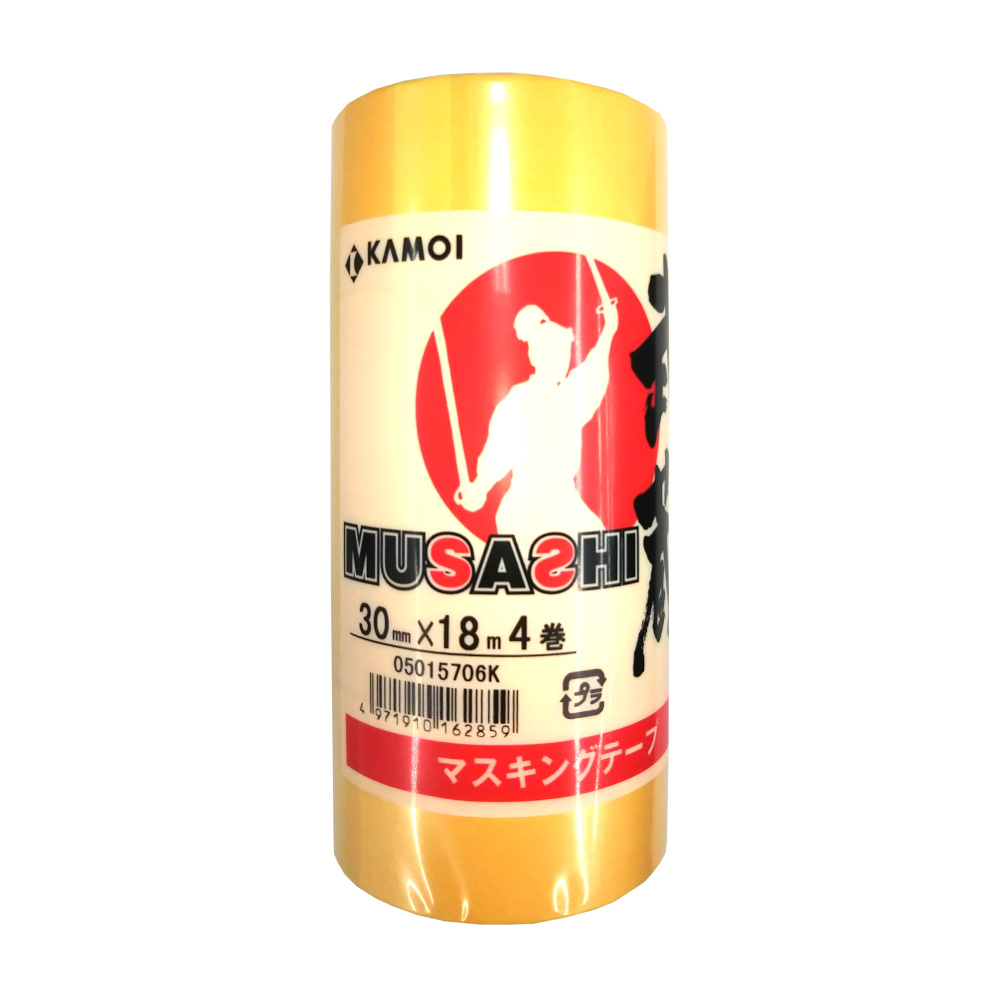 マスキングテープ 武蔵 カモイ 30x18 4P