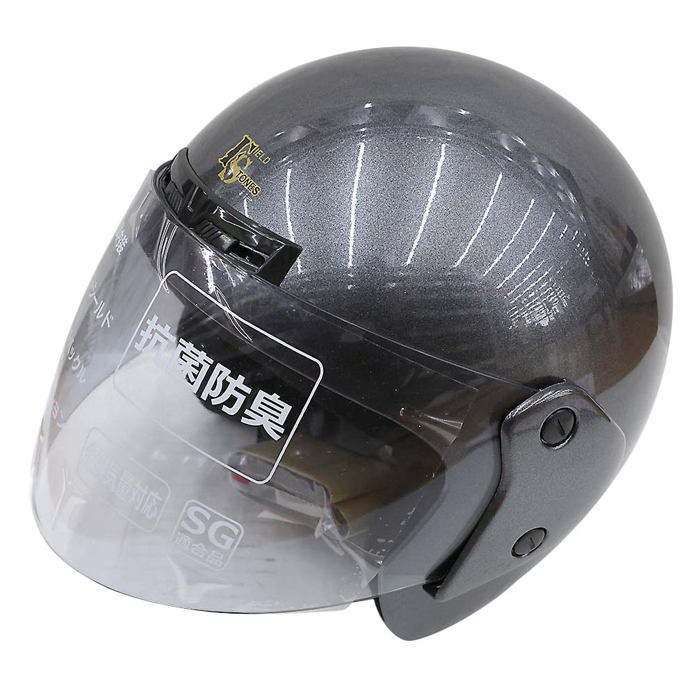 石野商会 FS505B-GM ジェットヘルメット