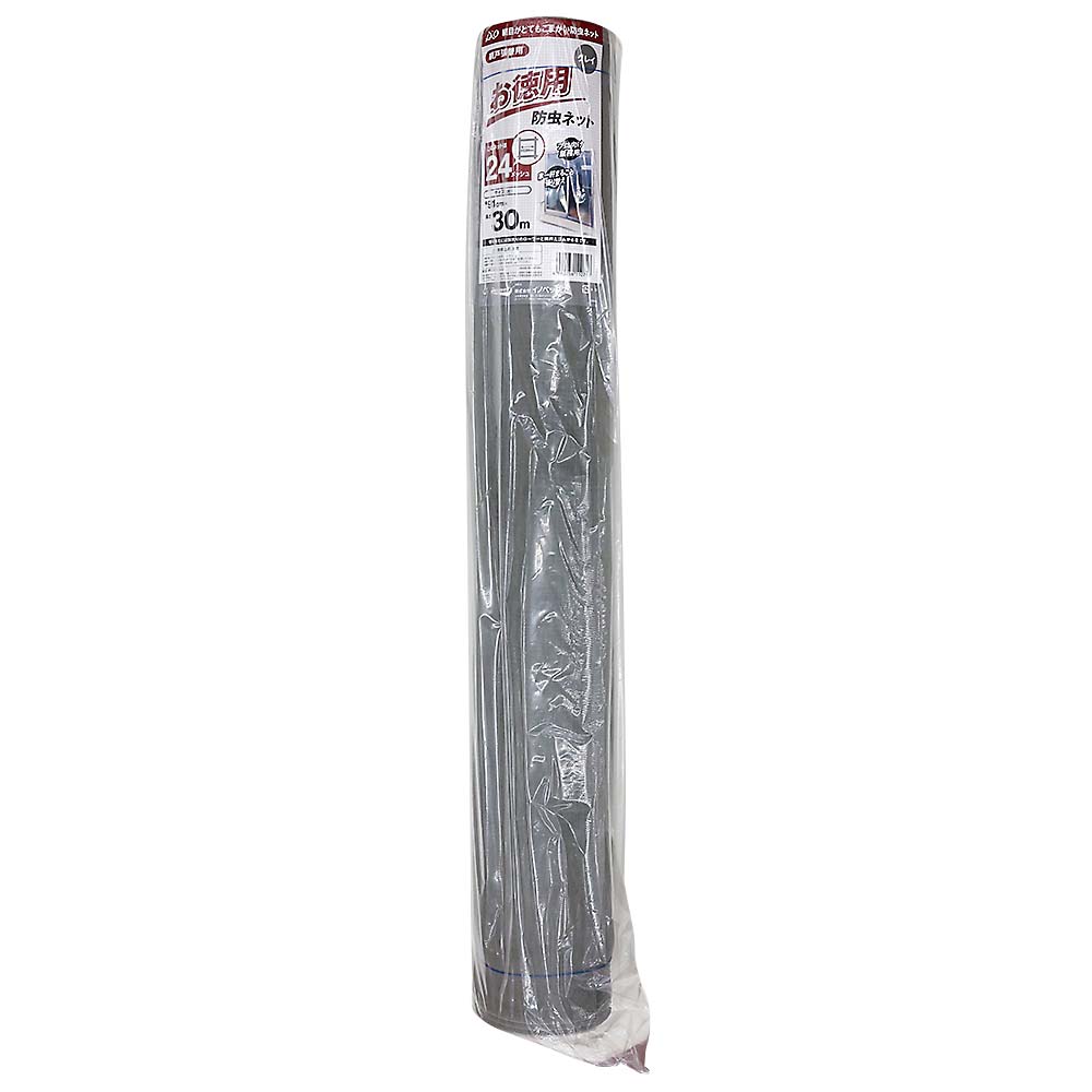 お徳用防虫網 20メッシュ 91x30 グレー | ジョイフル本田
