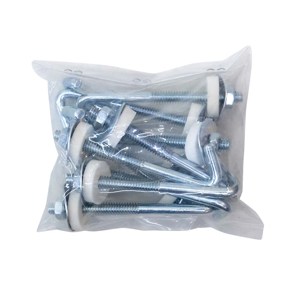 ユニクロ　完全フックＢＴ　白　１／４ｘ７５　１０入