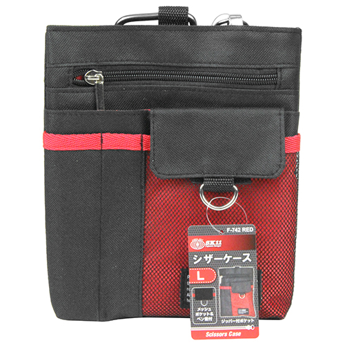 ＳＫ１１　シザーケース　Ｌ　レッド　Ｆ－７４２　ＲＥＤ