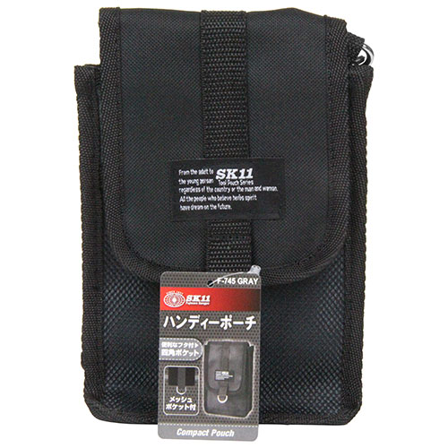 ＳＫ１１　ハンディーポーチ　グレー　Ｆ－７４５　ＧＲＡＹ
