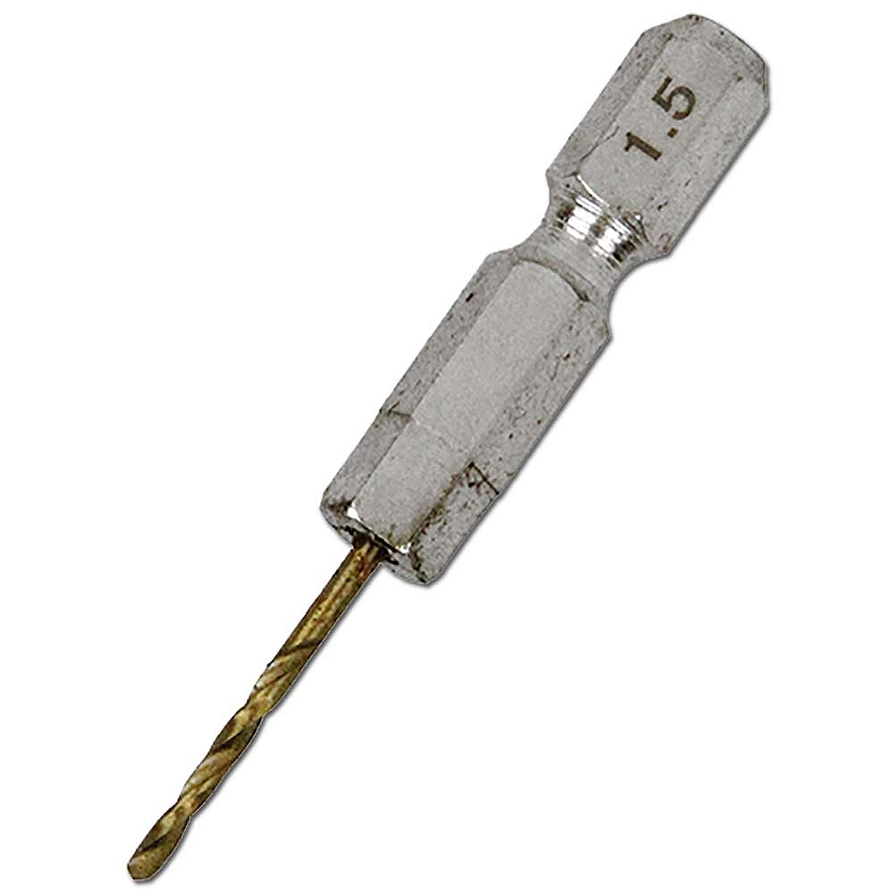 SK11 六角軸Tin鉄ドリル 極短　1.5mm