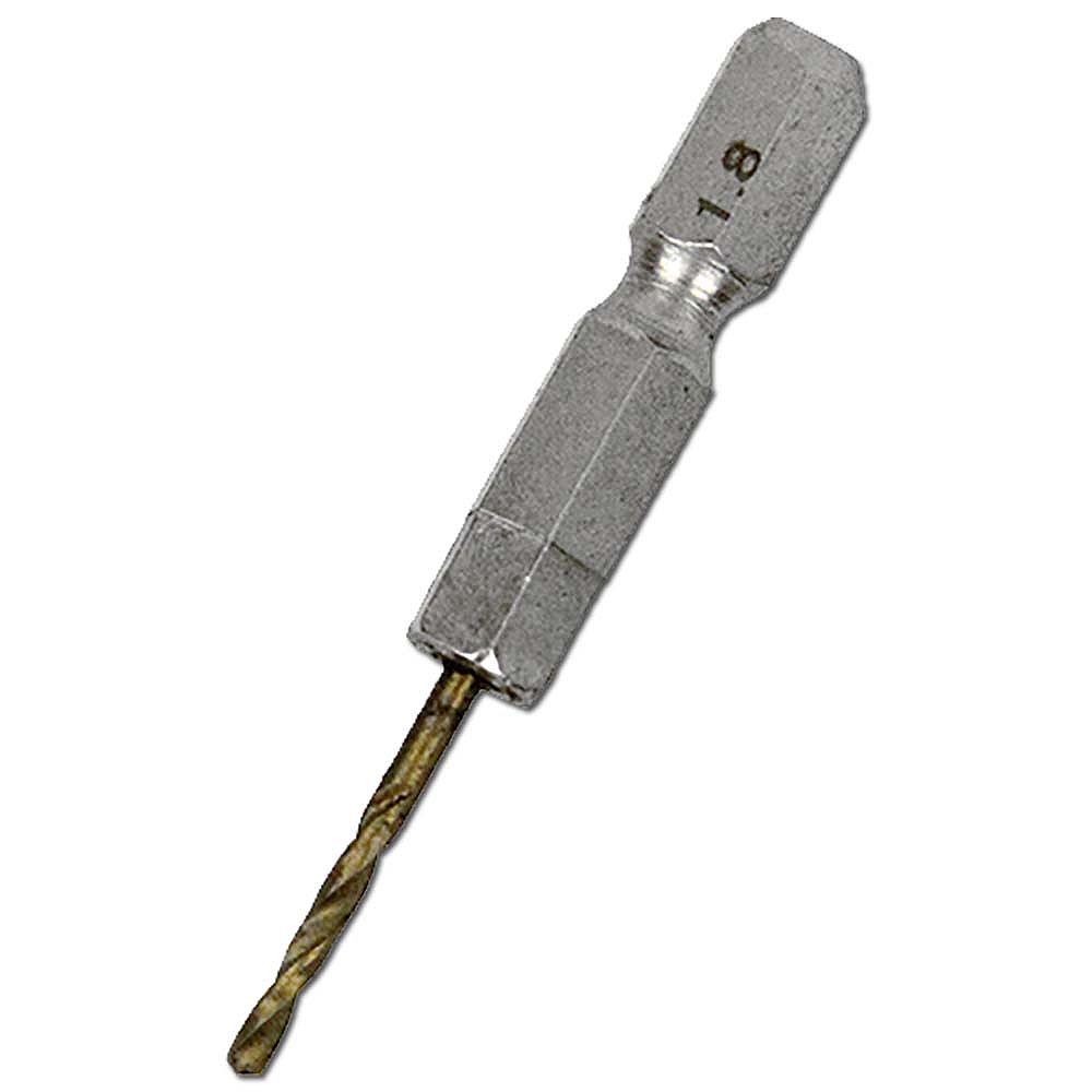 SK11 六角軸Tin鉄ドリル 極短　1.8mm
