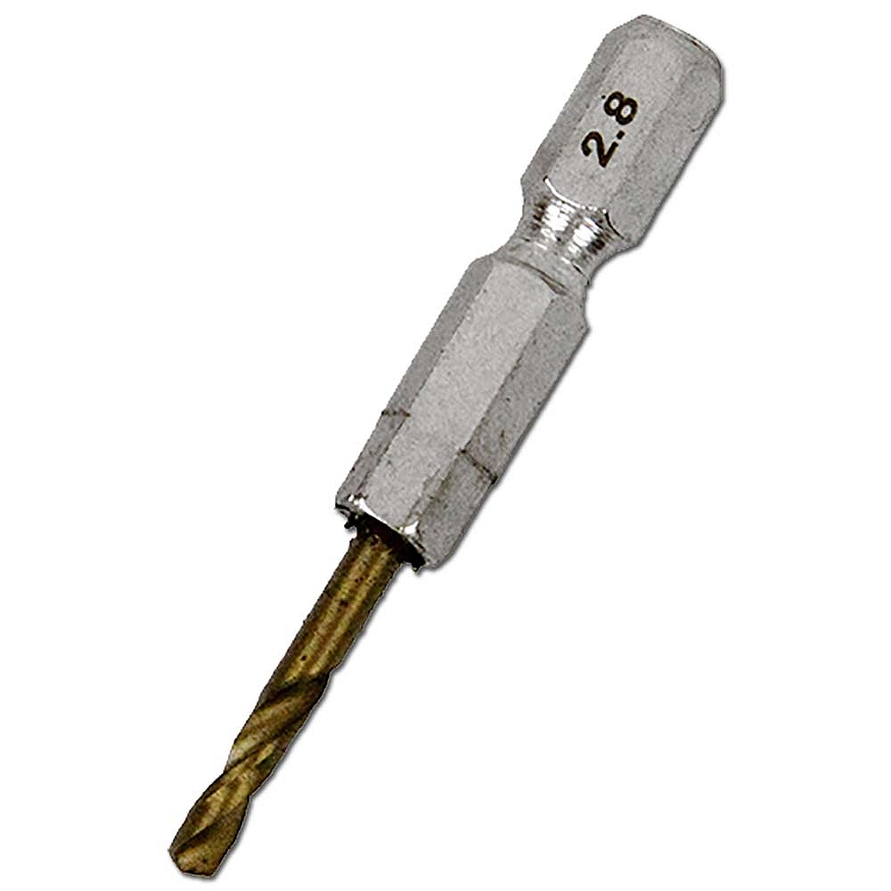 SK11 六角軸Tin鉄ドリル 極短　2.8mm