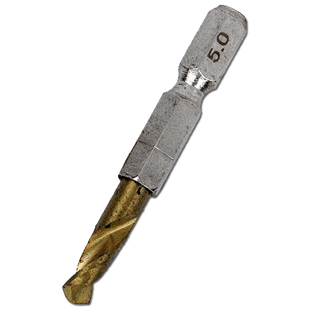 SK11 六角軸Tin鉄ドリル 極短　5.0mm
