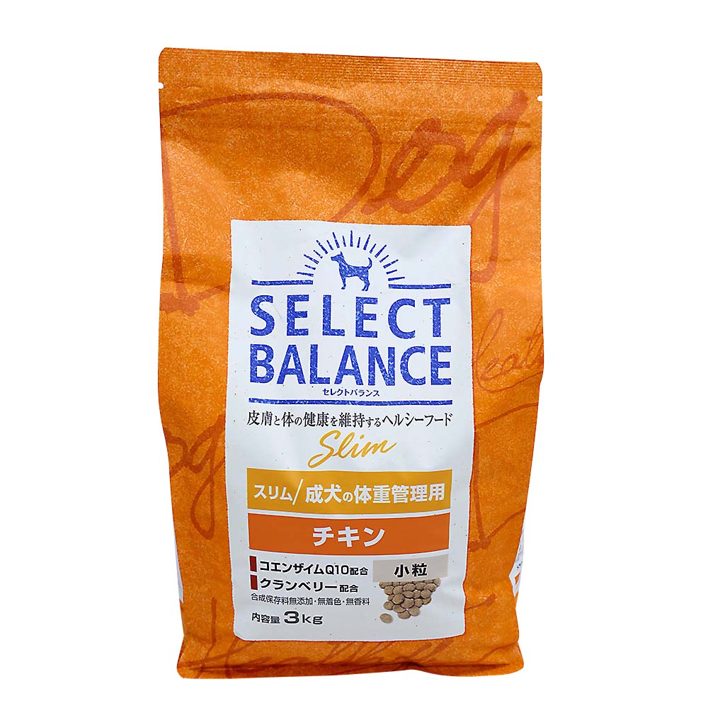 セレクトバランス 犬スリム チキン 小粒 体重 3kg | ジョイフル セレクトバランス 犬スリム チキン 小粒 体重 3kg | ジョイフル