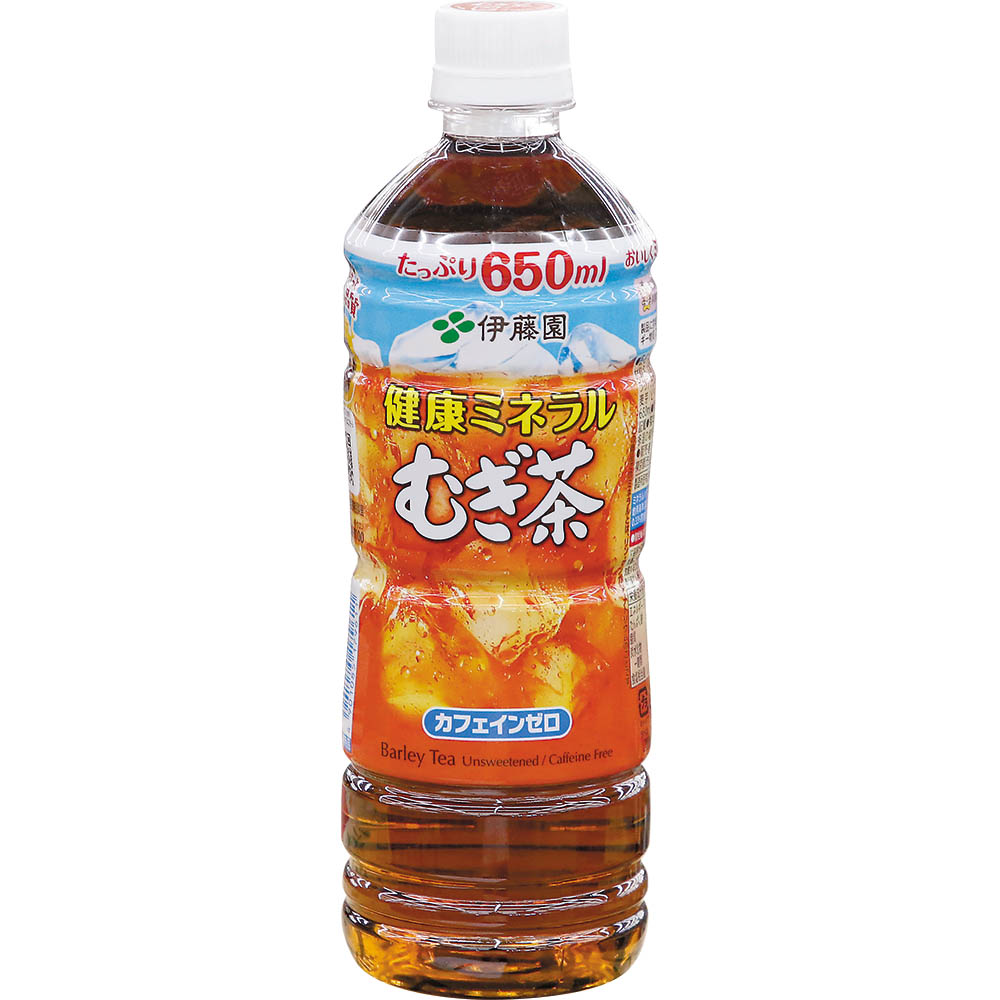 【ケース】健康ミネラルむぎ茶　650ml 24