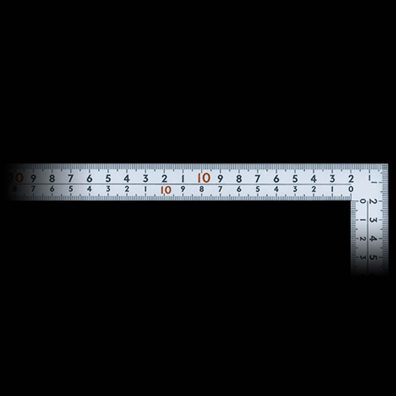 曲尺 広ピタ シルバー 50㎝ 同目 8段