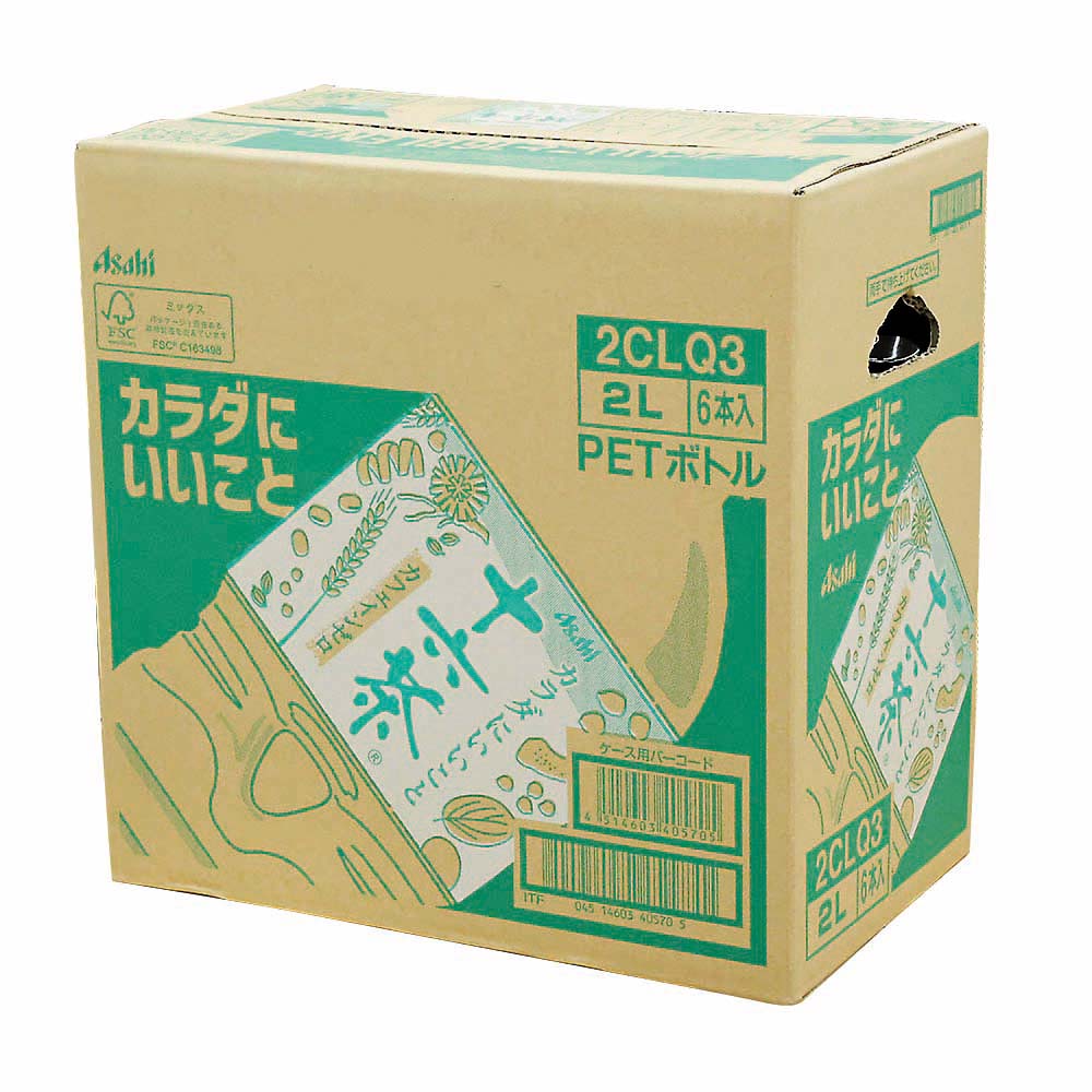 アサヒ 十六茶 2L（ケース）　ケース