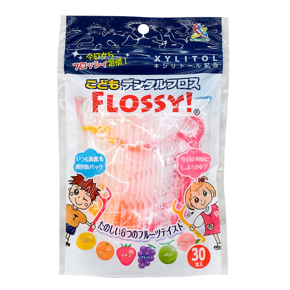 こども専用フロス FLOSSY!　30本