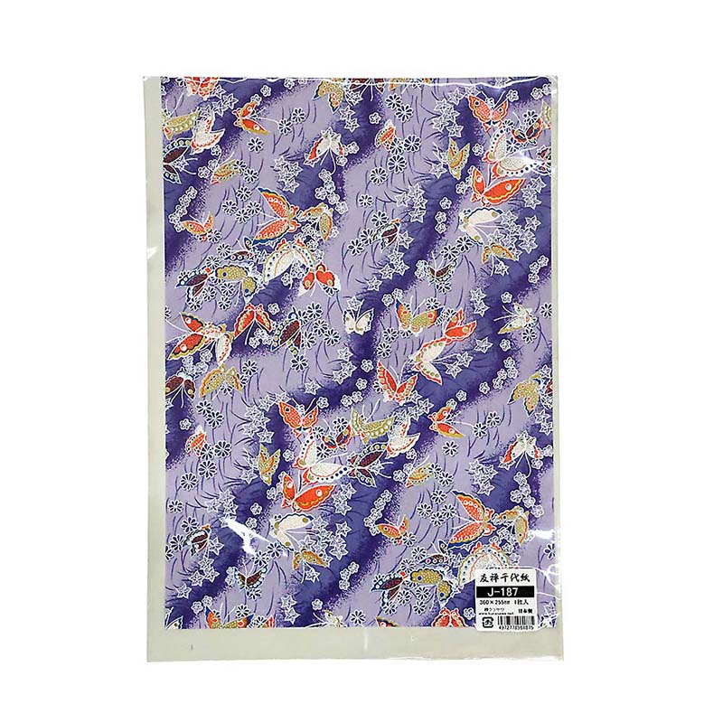 友禅千代紙　１８７　Ｊ－１８７