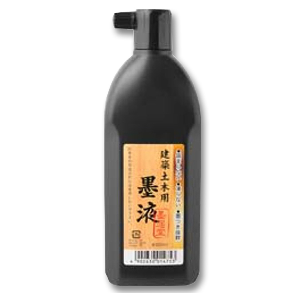 墨運堂 建築用墨液 黒　450ML