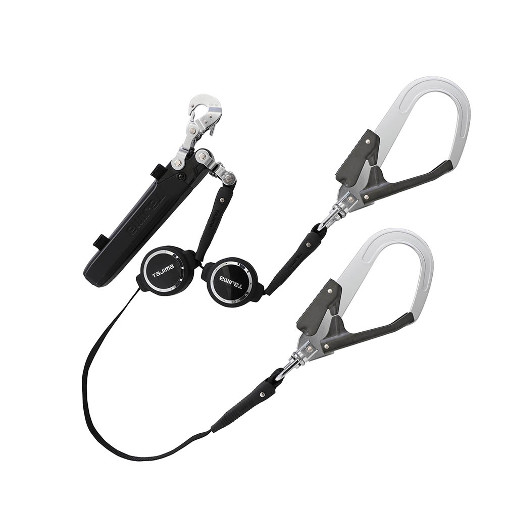 ハーネス用ランヤード　ＥＲ１５０　ダブル　Ｌ２　Ａ１ＥＲ１５０－ＷＬ２