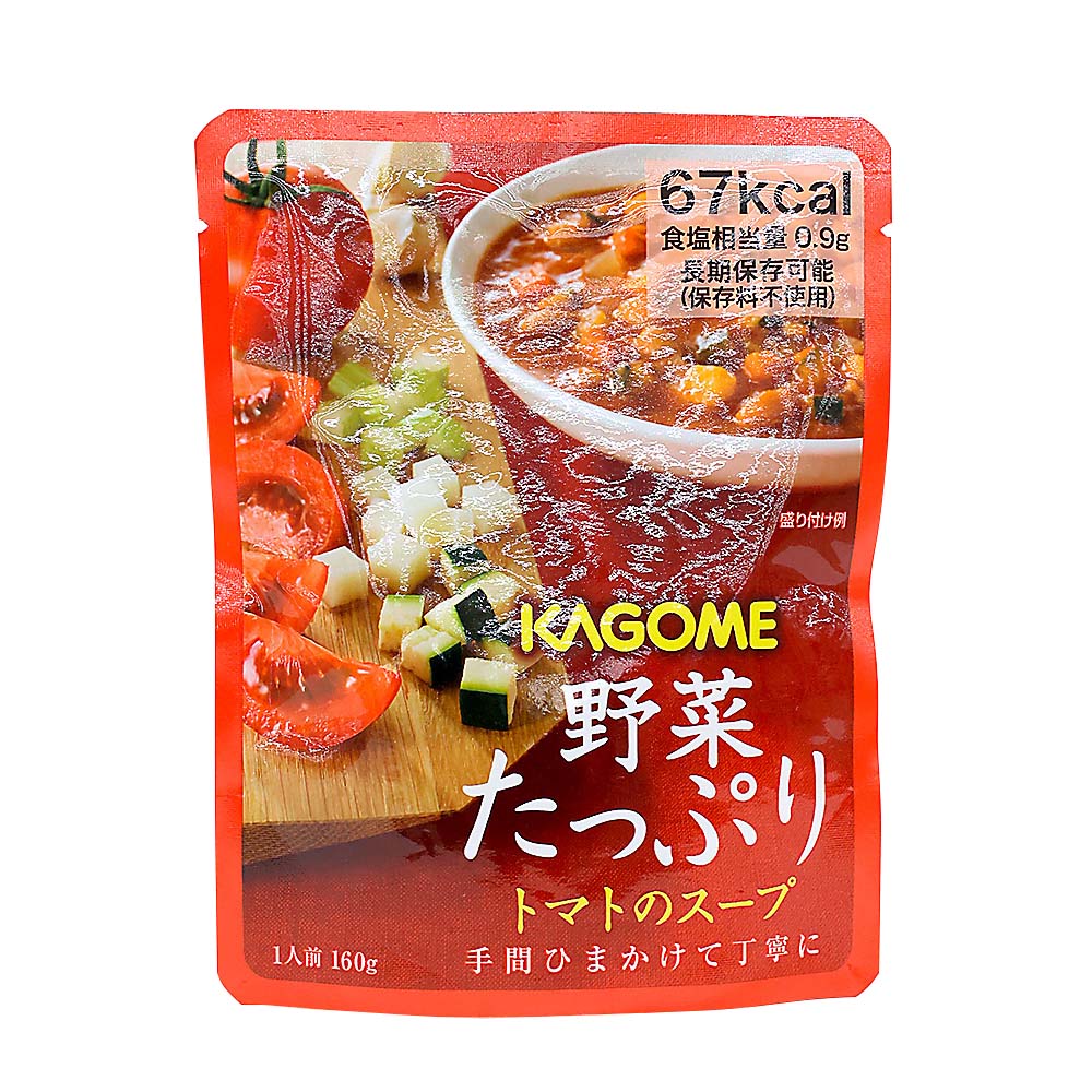 カゴメ 野菜たっぷり トマトのスープ　160g
