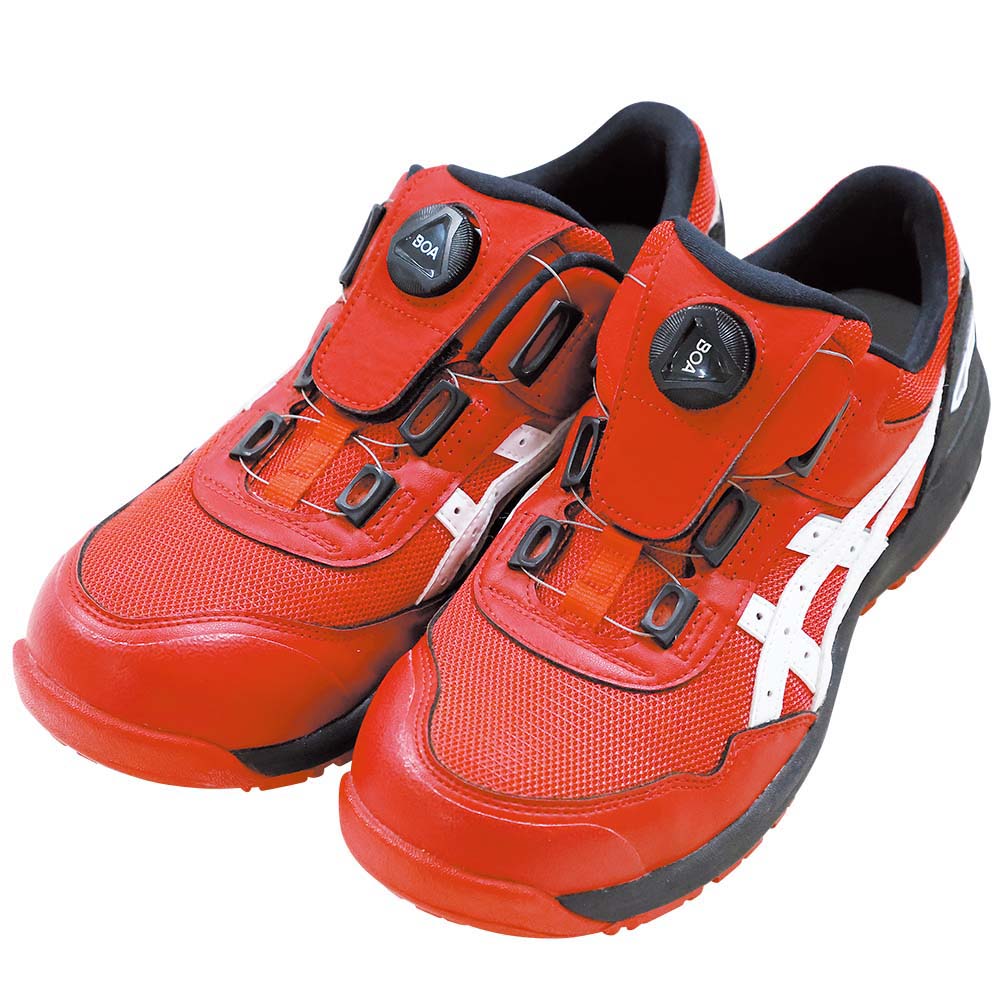 アシックスウィンジョブＣＰ２０９Ｂｏａ　クラシックＲＥＤ／ＷＨ２５．５