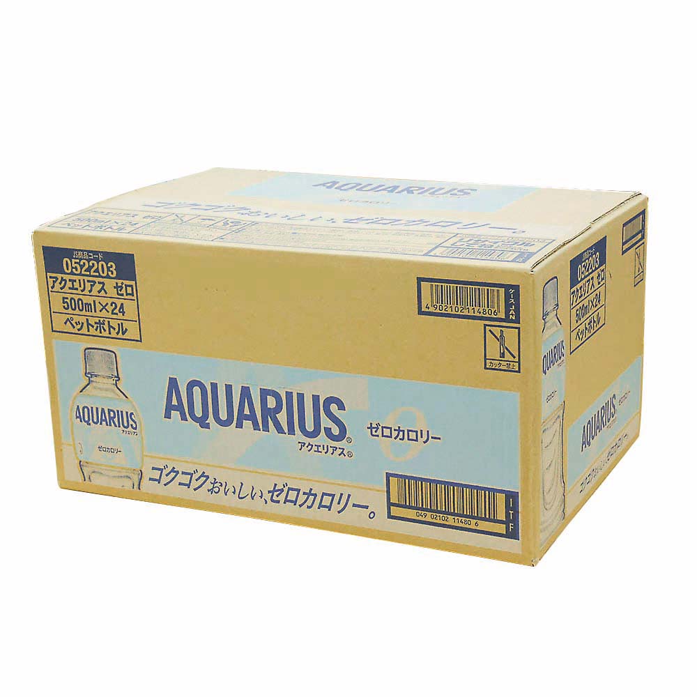 アクエリアスゼロ　500ml×24