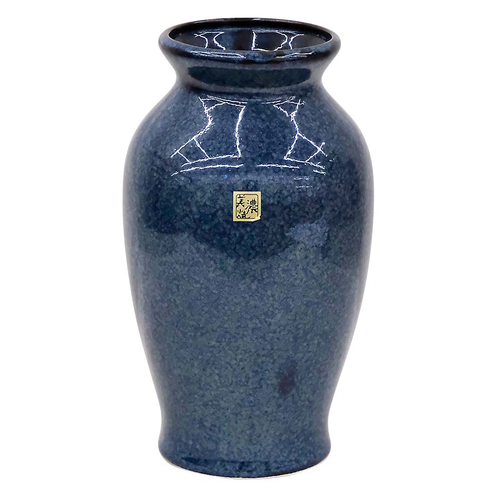 ツボ型花瓶大ナマコ 径12.0xH21.0