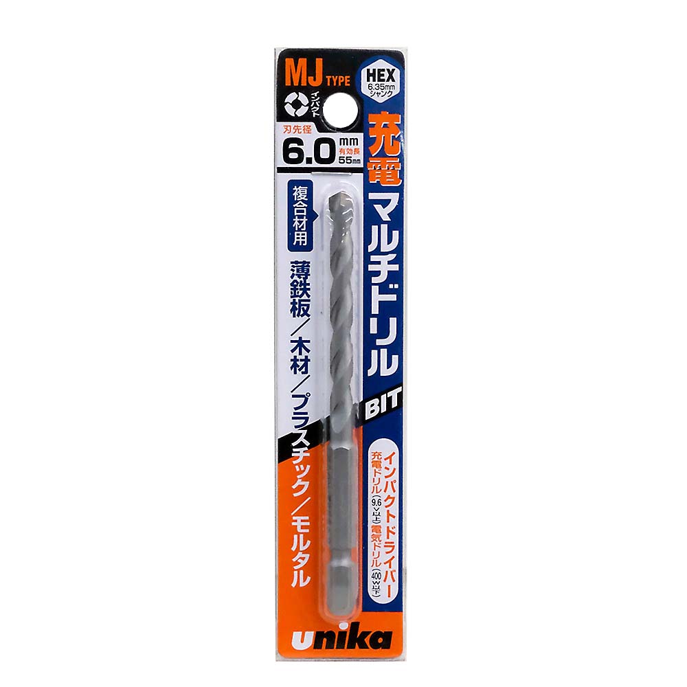 充電マルチドリル MJ6.0X100