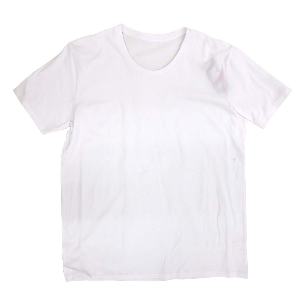 クルーネックTシャツ綿100%　19MJ-01 ホワイト L