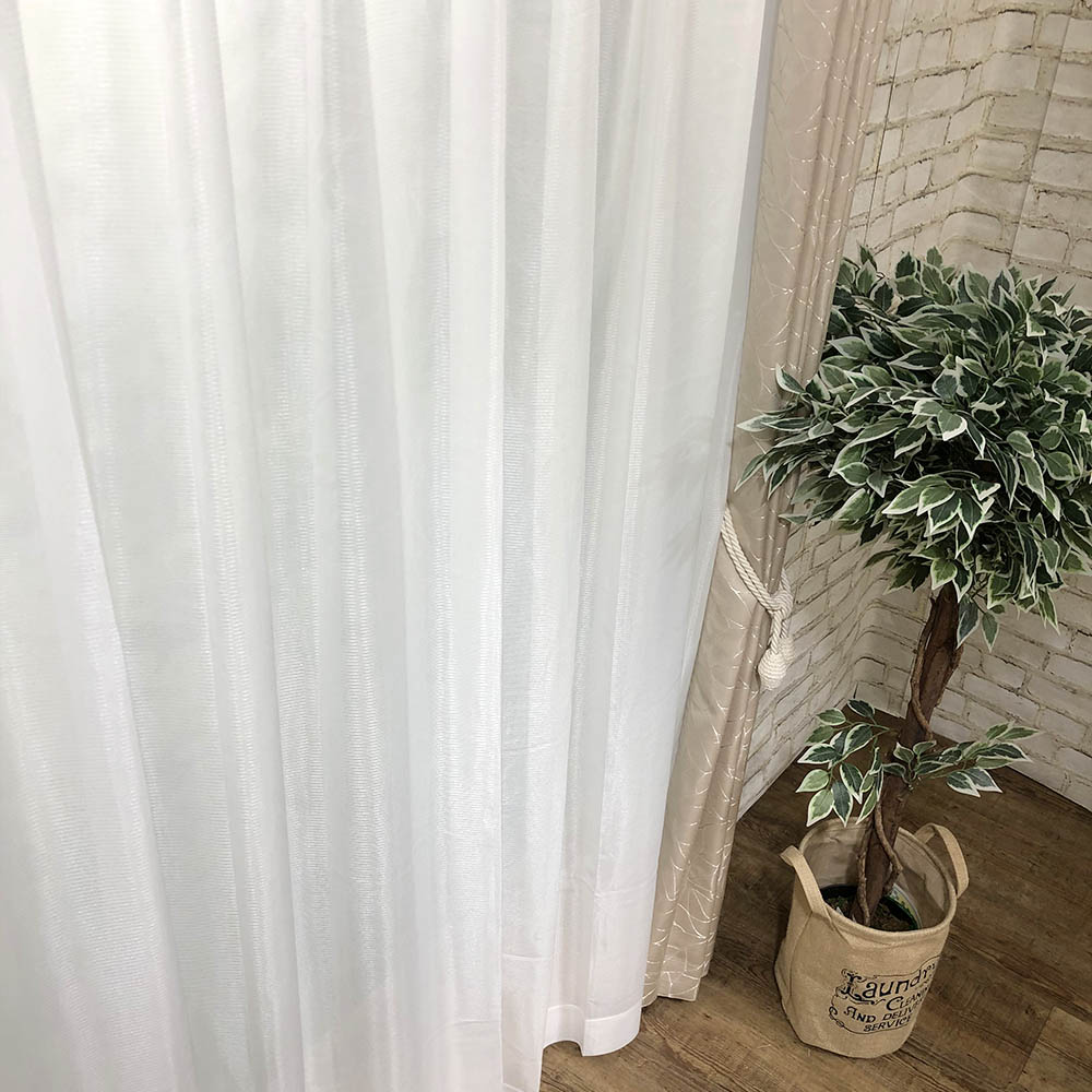 【遮熱保温ミラーレース】クレープレースIV　100x223cm 2枚