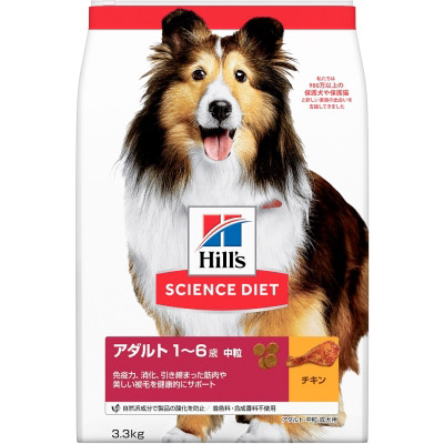 ヒルズ アダルト 成犬用　3.3kg