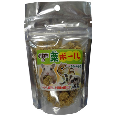 黒瀬ペットフード自然派粟ボール　２０ｇ