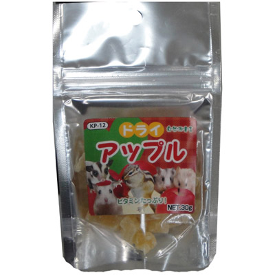 黒瀬ペットフード自然派ドライアップル　３０ｇ