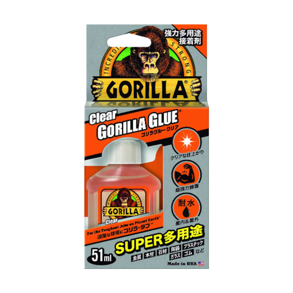 ゴリラグルークリア多用途 51ml　NO1770
