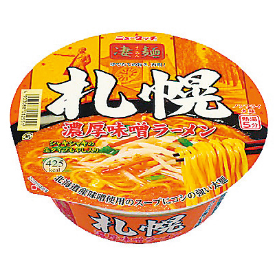 ニュータッチ 凄麺 札幌濃厚味噌ラーメン　162g