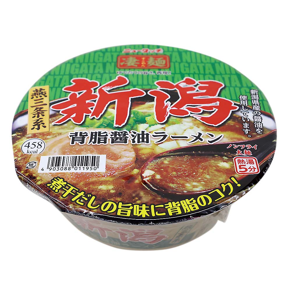 ニュータッチ 凄麺 新潟背脂醤油ラーメン　124g