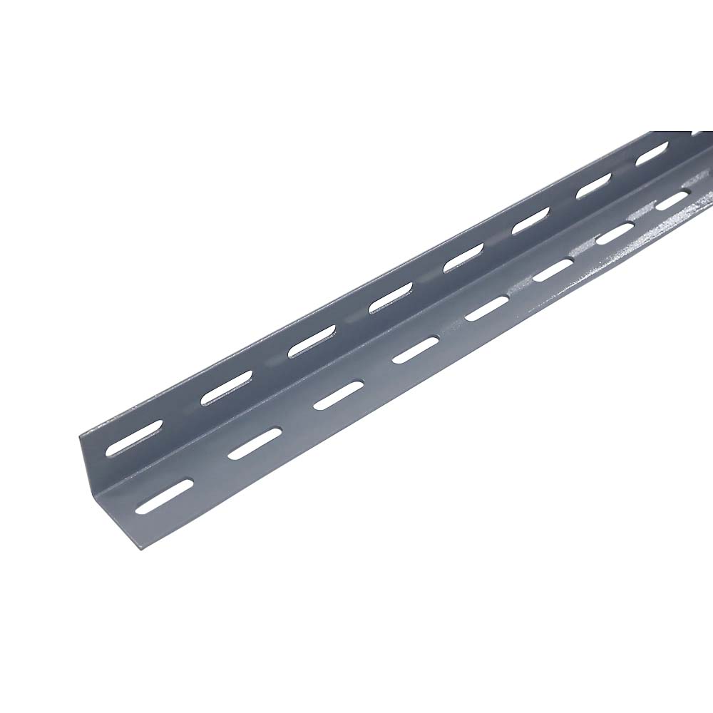 カラーアングル　４０型　グレー　２１００ミリ　（縦穴）　４０ｘ４０ｘ２１００ｍｍ　グレー