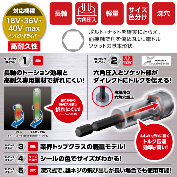 エビ ストロック36スタンダード6カク DSX17S　DSX17S