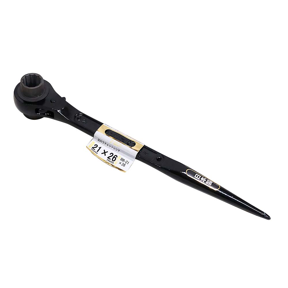両口ラチェットレンチ　ＲＭ－２１ｘ２６