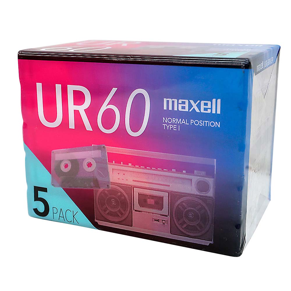 マクセル カセットテープ　UR-60N5P
