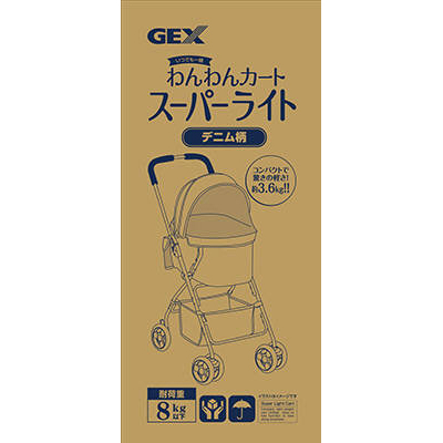 GEX わんわんカート スーパーライト デニム柄