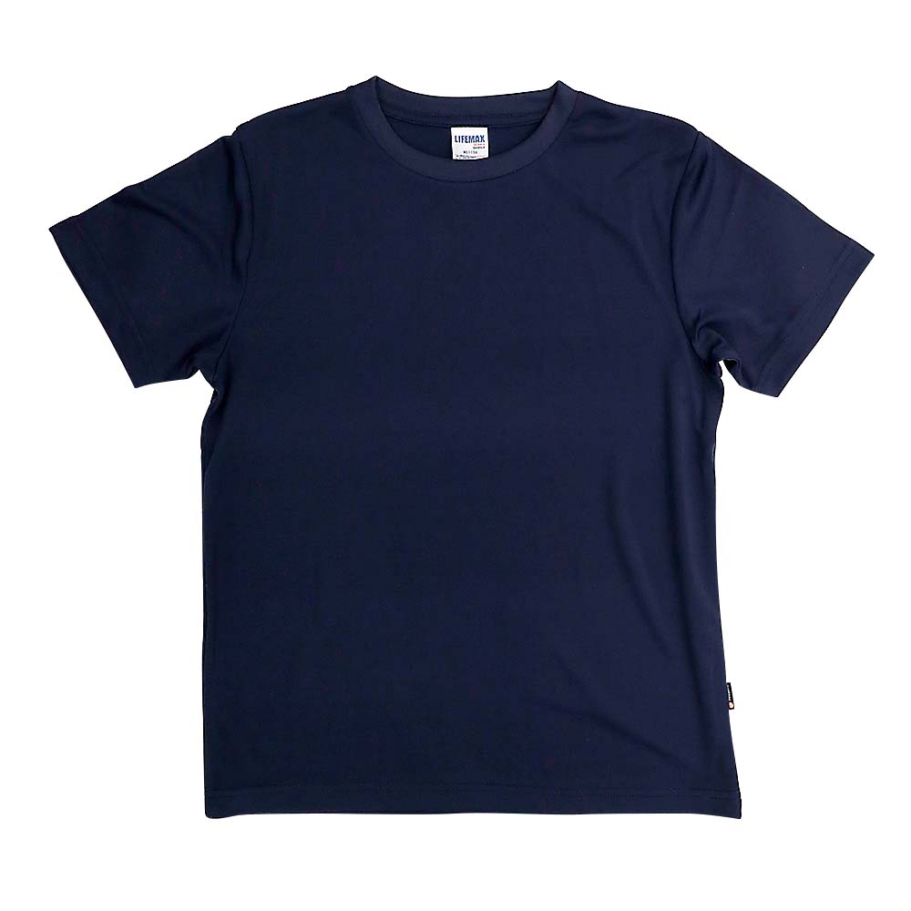 ポリジンドライTシャツ MS1154-8 ネイビー-S　ネイビー S