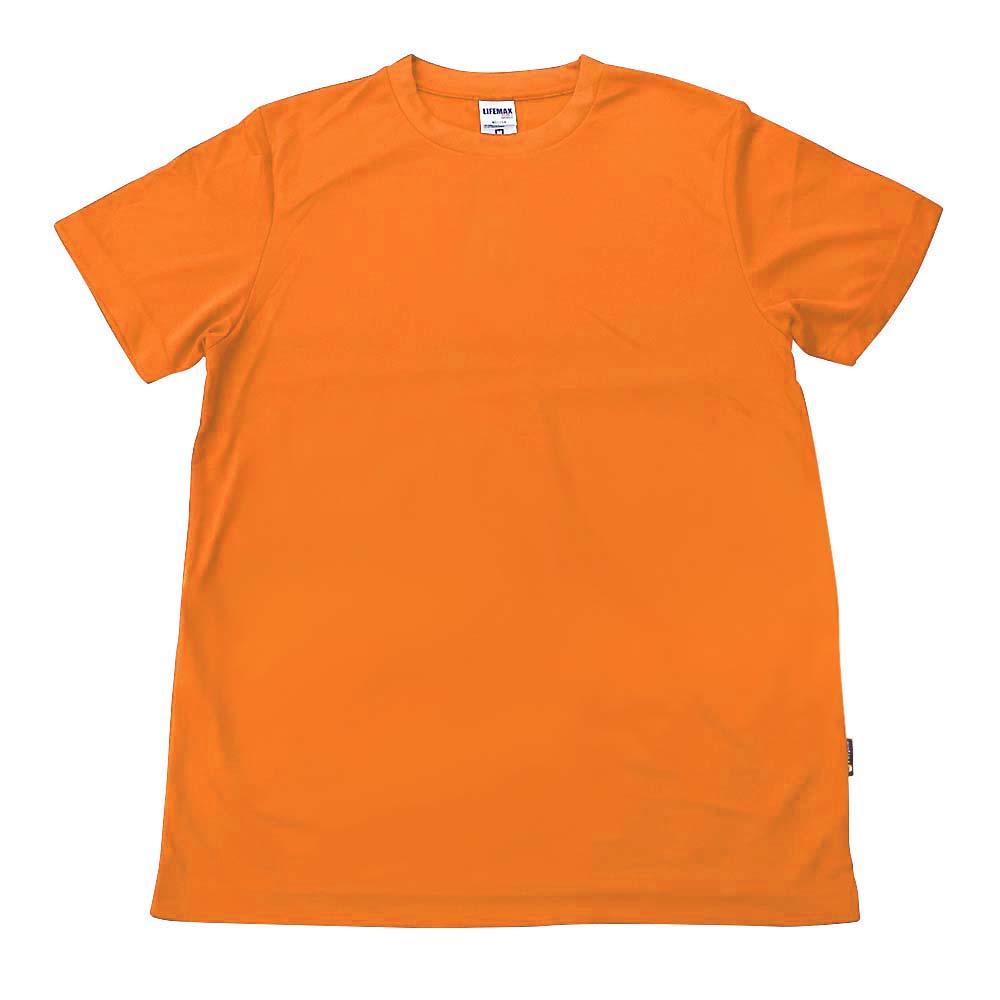 ポリジンドライTシャツ MS1154-13 オレンジ-S　オレンジ S