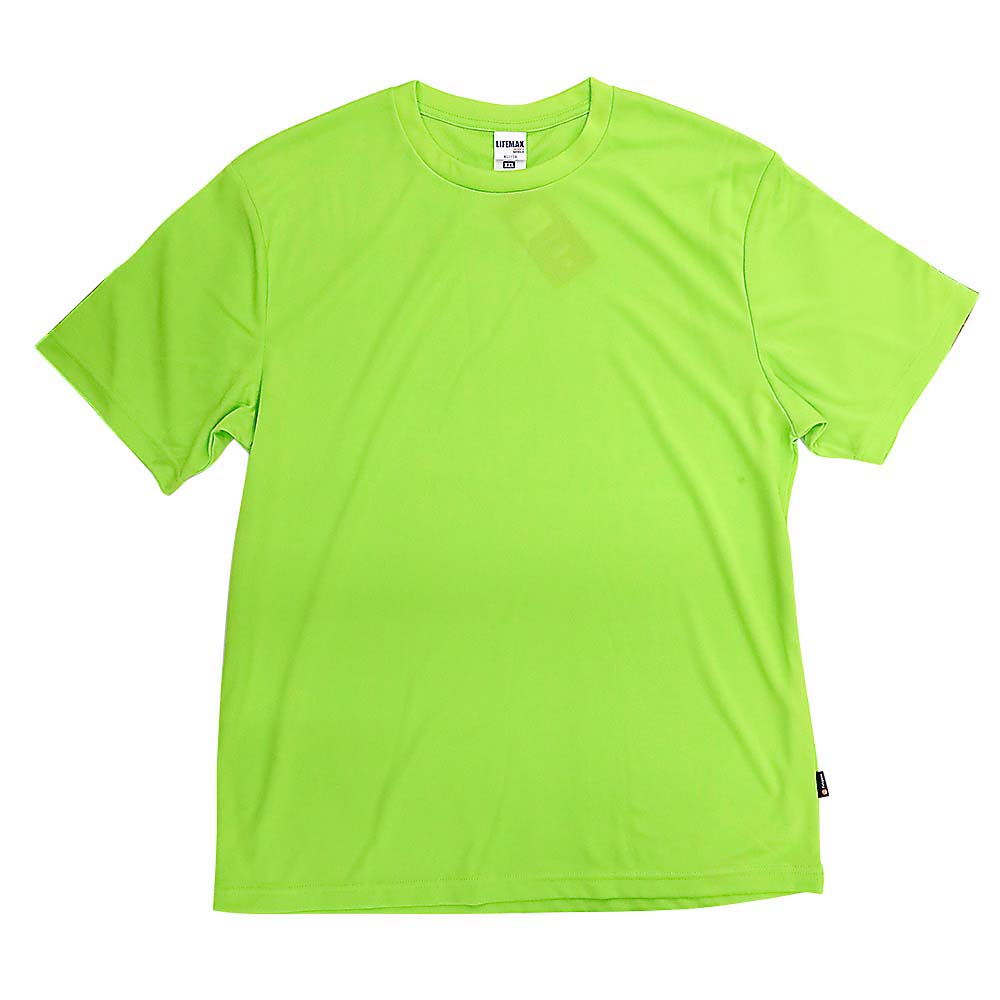 ポリジンドライTシャツ MS1154-21 ライトグリーン-S　ライトグリーン S